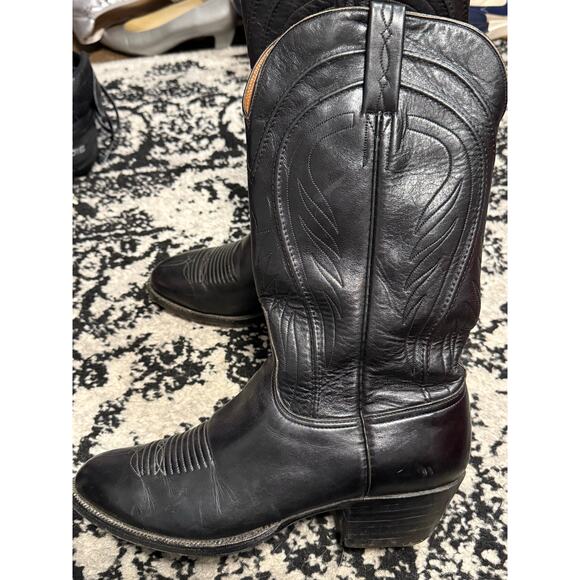 Vintage Lucchese Men's Boots Size 9 2E WIDE - Picture 9 of 9